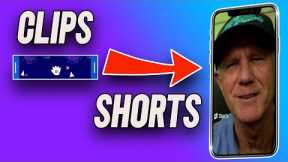 Convert Clips Into Shorts On YouTube App (GET MORE VIEWS)