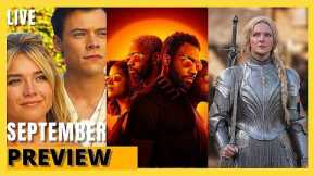 🔴 Most Exciting Movies & TV Series Releasing in September 2022 Preview | LIVE