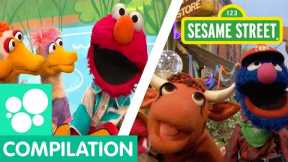 Sesame Street: Elmo's Ducks, Old MacDonald, and more clips about animals! | Animals Compilation