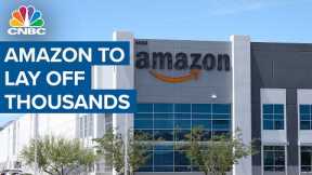 Amazon announces 10,000 layoffs
