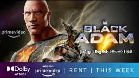 Black Adam Tamil Dubbed OTT Premiere Amazon Prime Video