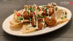 Buffalo Popcorn Chicken Nachos: EPIC Nacho Recipe! #nachoday2022