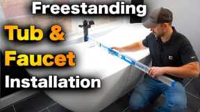 How To Install A Freestanding Tub And Faucet