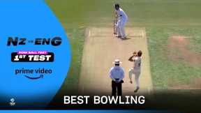 NZ vs Eng | 1st Test - Exceptional bowling by NZ & Eng Bowlers 🏏  | Prime Video India