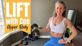 UPPER BODY weight training for women over 40 (with dumbbells) 1