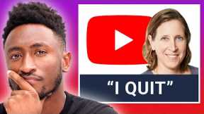 YouTube's CEO Has Had Enough!