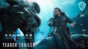 AQUAMAN 2: The Lost Kingdom – Teaser Trailer (2023) Jason Momoa Movie | Warner Bros HD