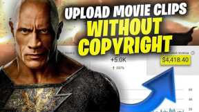 How To Upload Movie Clips On YouTube Without Copyright 2023 || upload movies scenes on YouTube