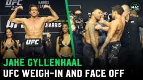 Jake Gyllenhaal has UFC weigh-in and Face Off... and slaps opponent!