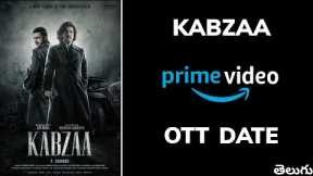 Kabza OTT Release Date | Kabza Movie Ott Release Date | Amazon Prime Video 😥