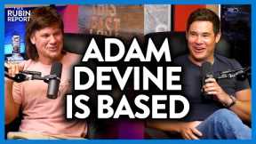 Adam DeVine Tells Theo Von Angering Stats about Hollywood Comedies | DM CLIPS | Rubin Report