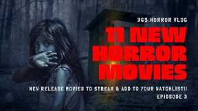 11 NEW Release Horror Movies To Stream RIGHT NOW! | Ep.3 | Hulu SHUDDER Apple TV+ VOD DIGITAL