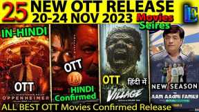 LEO Netflix OTT Release 24-NOV-2023 l New OTT Movies Series Oppenheimer Hindi @Netflix @PrimeVideoIN