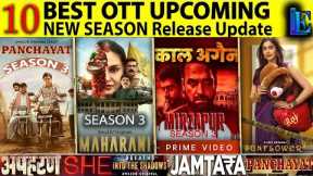 New Upcoming Series 2024 Mirzapur3, Maharani3, Panchayat3 OTT Series Release Date @PrimeVideoIN
