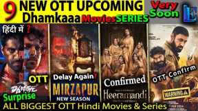 Mirzapur New Season Hindi Web-series Release Date 2024,, Heeramandi This Month Release Movies Series