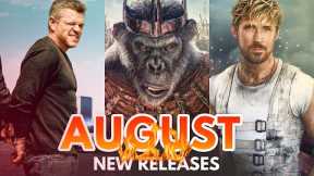 10 Insane New Movie Releases in August | Best movies of 2024 on Netflix, Prime, Hulu, Apple TV+