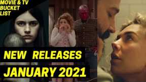 New January 2021 Movies and TV Shows Coming Out