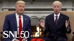 Trump and Biden Meeting Cold Open - SNL