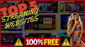 ⭐Top 5 FREE Websites to Watch Movies & TV Shows (No Sign up!) 2025 Update! ⭐