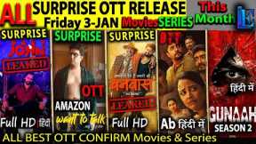 Baby John Hindi ORG. Leaked OTT Release 3JAN l Hindi Movies Web-Series Vanvas, IwantToTalk, Barroz