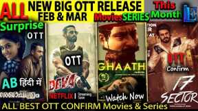 DEVA Netflix OTT Release Confirm FEB-MARCH NEW l Hindi Movies Web-Series Sector17, MAX, Aashram4