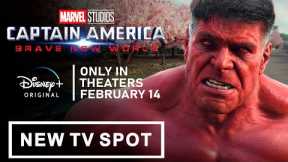 CAPTAIN AMERICA BRAVE NEW WORLD TV SPOT!! (ANGRY RED HULK TRAILER‼️) | captain america trailer