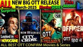 CHAAVA OTT Release Confirm March-25 l New Hindi Series Movies NovocaineHindiOTT, DenOfThieves, Crime