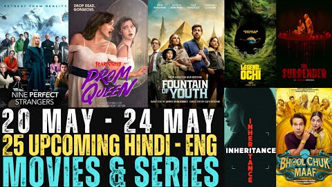 Upcoming Movies & Web Series May 2025 | Netflix | May 2025 New OTT Release Movies & Series