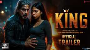 KING - Hindi Trailer | Shahrukh Khan | Suhana Khan | Aryan Khan | Abhishek Bachchan | New Movie 2025