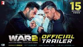 WAR 2 | Official Trailer | Hrithik Roshan | NTR | Kiara Advani | Ayan Mukerji | YRF Spy Universe