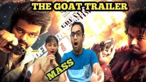 The GOAT Trailer Reaction | Thalapathy Vijay | Venkat Prabhu | Yuvan Shankar Raja | T-Series