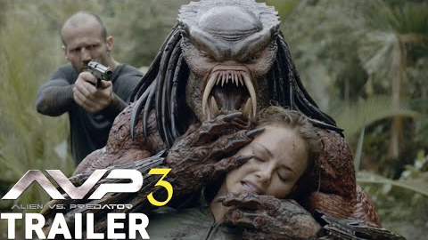 Alien VS Predator 3 – New Trailer – Jason Statham, Charliz Theron (AI generated Concept) 