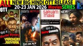 This Week New Hindi OTT Release Date 20-23 JAN l Border2, TereIshkMein, Mark Hindi CrimeMoviesSeries