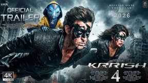 KRRISH 4: Official Trailer | Hrithik Roshan | Priyanka Chopra | Jaadu Returns | Releasing In 2026