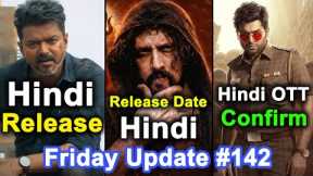Jana Nayagan Hindi Release 😱, Netflix Upcoming 🤯, Mark Hindi Release Date 🤩 | Friday Update #142