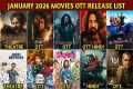 January 2026 OTT Movies & Web