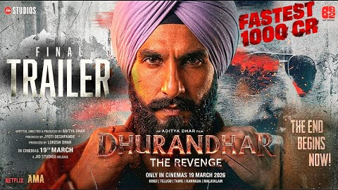 Dhurandhar 2 | Official Final Cut Trailer | Ranveer Singh | Dhurandhar 2 trailer | New movie trailer