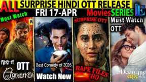 SURPRISE FRIDAY New Hindi OTT Release 17-APR l BhoothBangla-MatkaKing-ASSI-YouthHindi-MoviesSeries