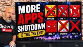 More Apps Shutting Down! |  Is this THE END of Free Movies & TV Shows?
