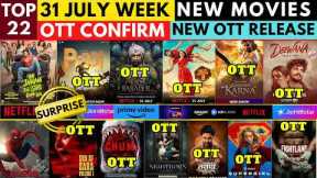 OTT Release Movies This Week 31 July I New Movies on OTT I New on Netflix I New on Amazon Prime
